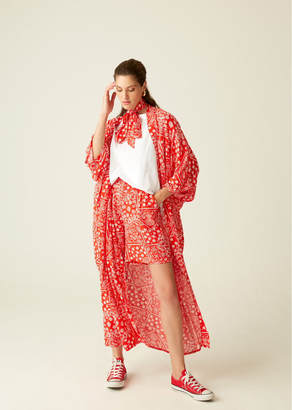 Etnik Desen Kimono