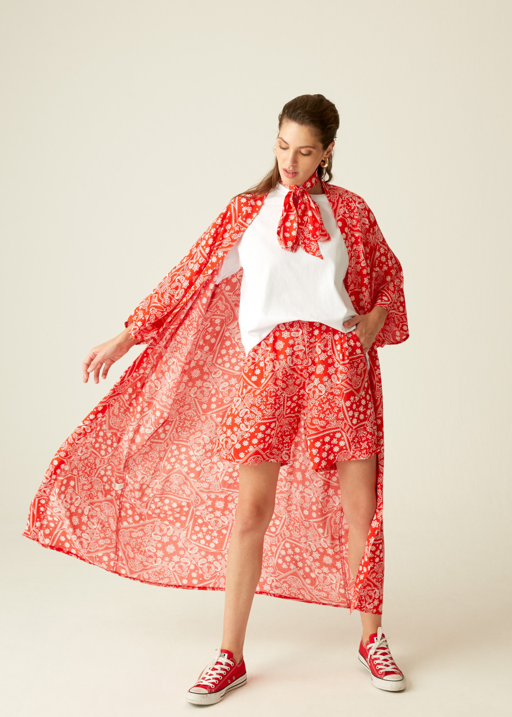 Etnik Desen Kimono