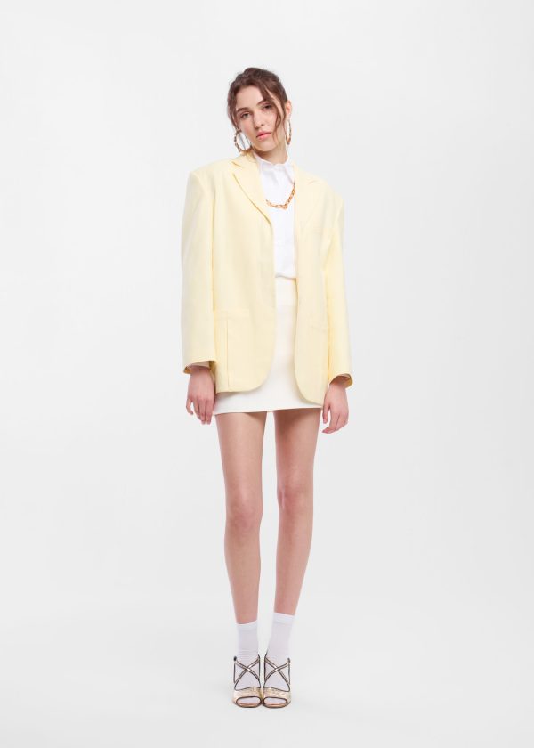 OVERSIZE KETEN CEKET